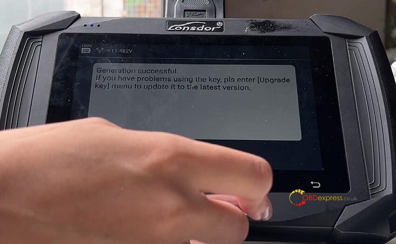 Lonsdor K518 Pro with LSD-BDC2 Adapter Add 2019 BMW Smart Key