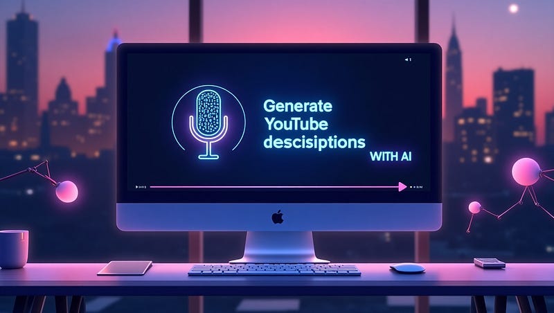 Generate YouTube Descriptions with AI