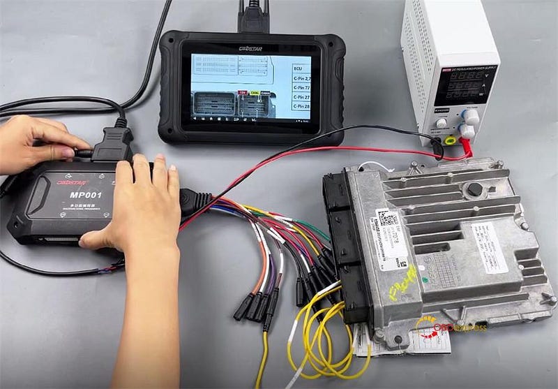 How to Read Write Cadillac E68 ECM with OBDSTAR DC706