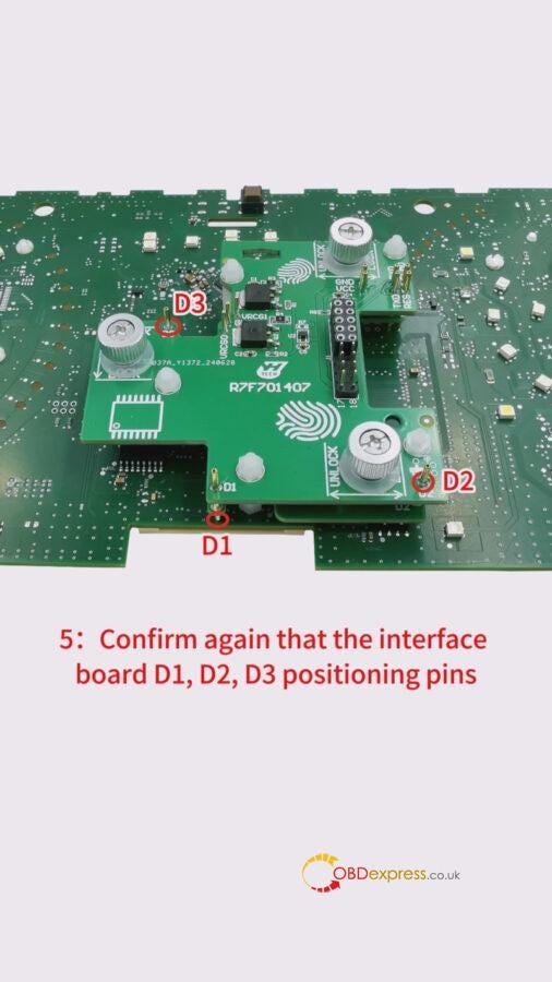 How to install the Yanhua ACDP Module 34 interface board