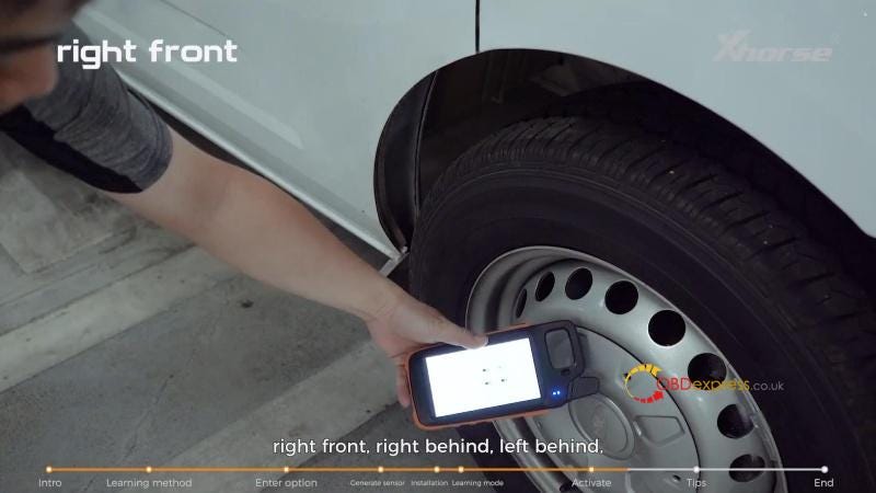 How to Program Xhorse XTPMS Sensors_TPMS Learning Method