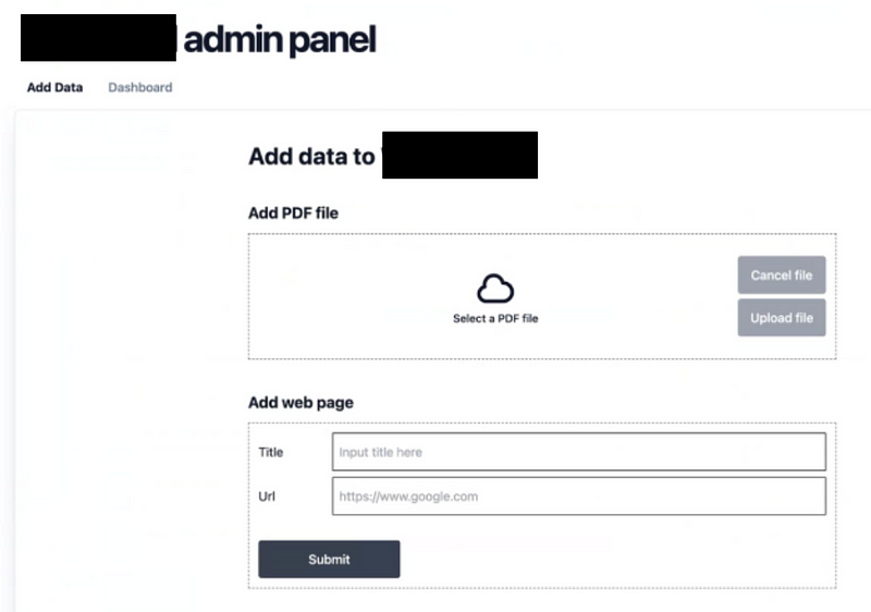 Admin Panel