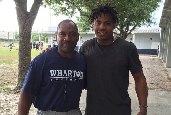 From @ErinOnTV: Wharton football coach remembers Vernon Hargreaves' talent, work ethic