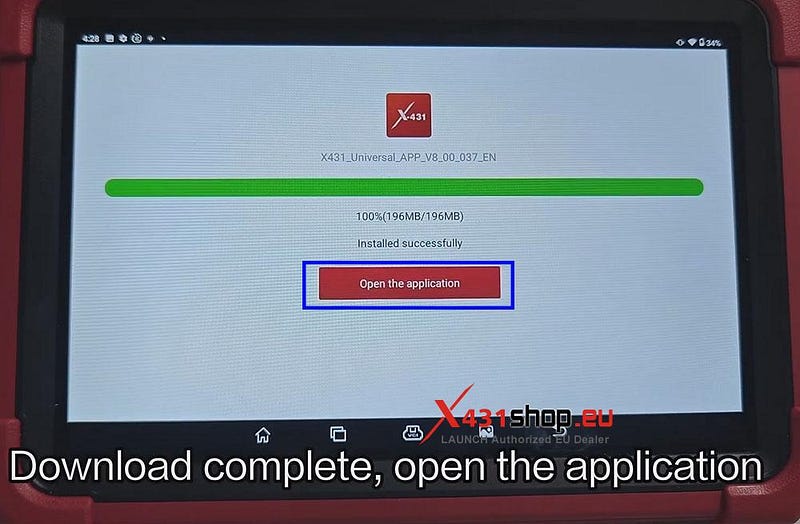 How to Reinstall LAUNCH X431 Diagnostic Software X-431 APP