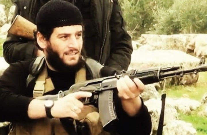 مقتل أبو محمد العدناني الناطق باسم تنظيم الدولة الاسلامية