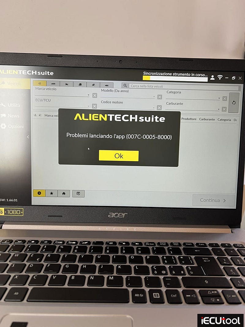 Alientech KESS3 Problem Launching the App Solution