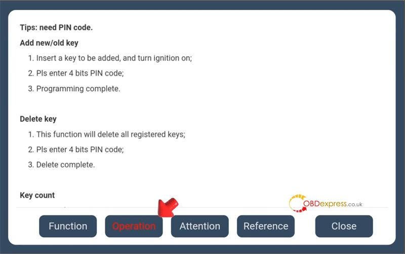 Lonsdor K518 Pro Chrysler Key Adding Operation Tutorial