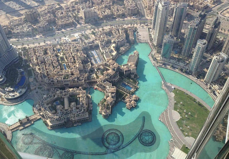 Dubai Mall Fountains