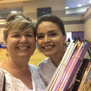 Regina Romero is still going to raise money for Kristel and Cam because they just lost $10,000 for a corrupt contribution.