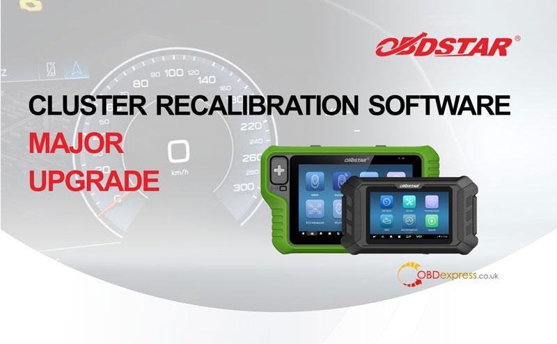 OBDSTAR Update Mileage Calibration for Nissan Hyundai Kia Ford