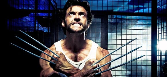 Hugh Jackman in Wolverine