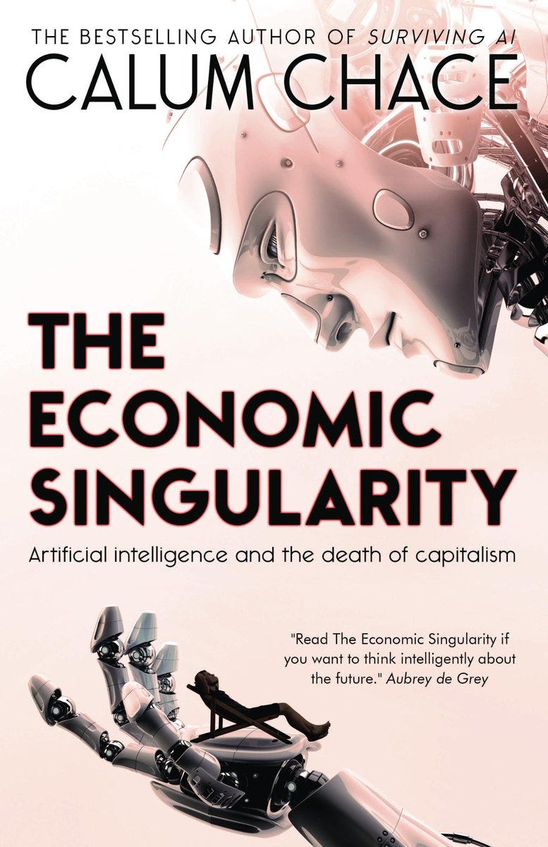 “Read The Economic Singularity ... to think intelligently about the future.”
Aubrey de Grey