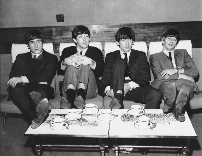 John Lennon con The Beatles