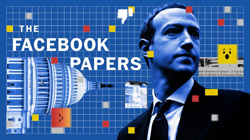 Capa Reportagem "The Facebook Papers" do Washington Post