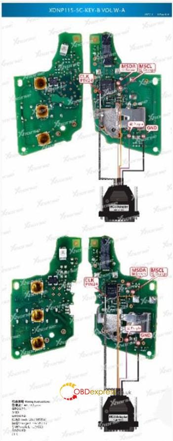How to Read VAG MQB49 5C/5D Keys with Xhorse Multi Prog
