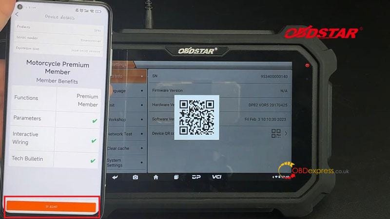 OBDSTAR APP のダウンロードとバインド手順ガイド