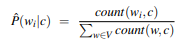 Probability calculation formula