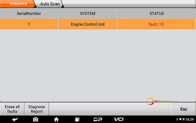 OBDSTAR MS80 jumper connection method