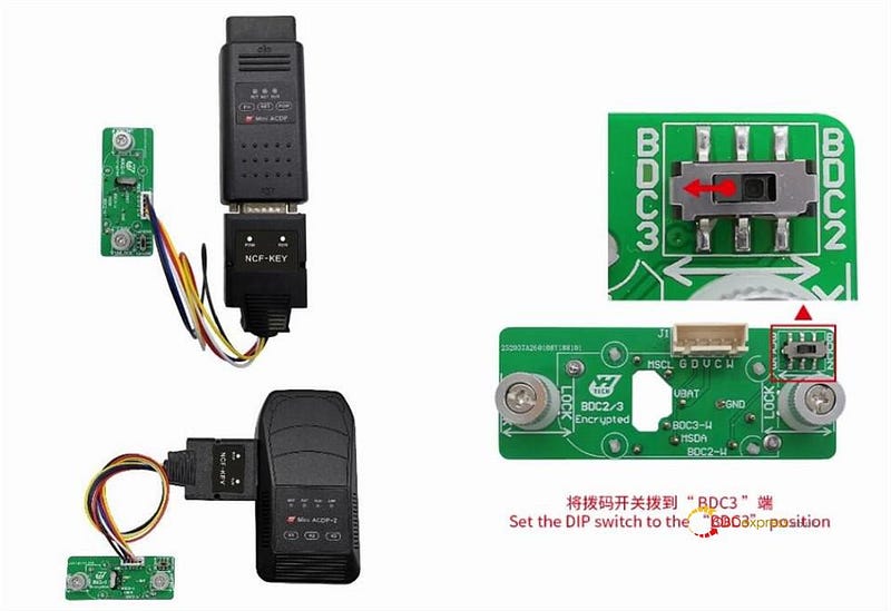 Yanhua ACDP2でBMW BDC3暗号化キーをクローンする方法