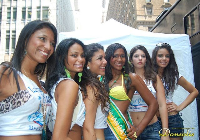 friendly people in Brazil