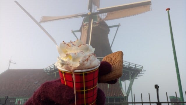 荷蘭獨旅一日遊：風車村、贊丹、阿姆斯特丹（布拉格出發）