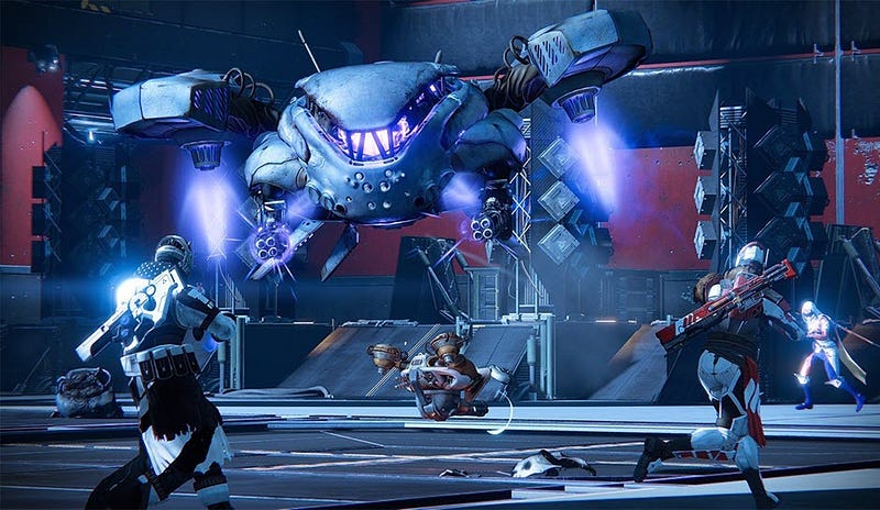 Image from FALLEN S.A.B.E.R strike in Destiny