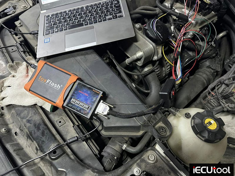 Foxflash Failed to Read BMW MEVD17.2.4 on Bench Solution