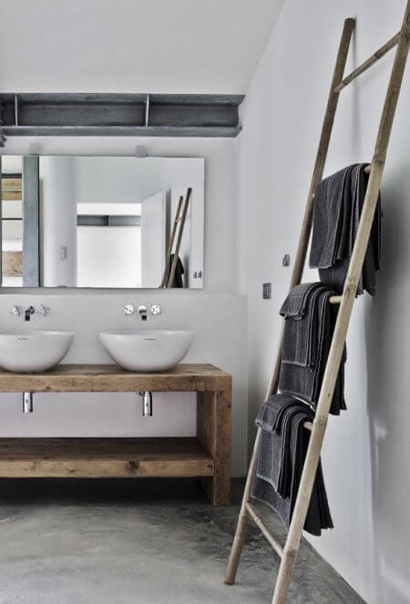 Modern Scandinavian bathroom