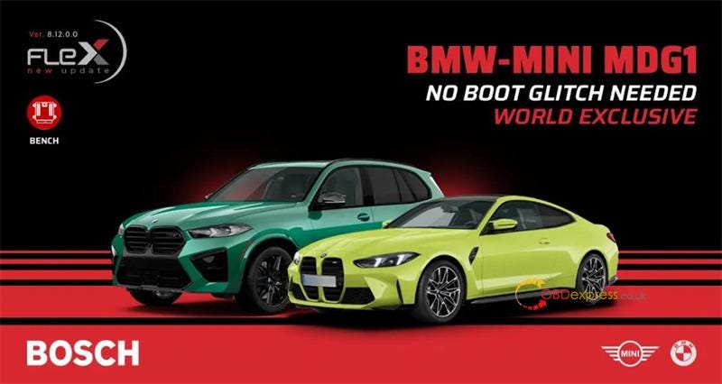 2026年版 ロックされたBMW MD1 MG1 ECU用トップECUツール
