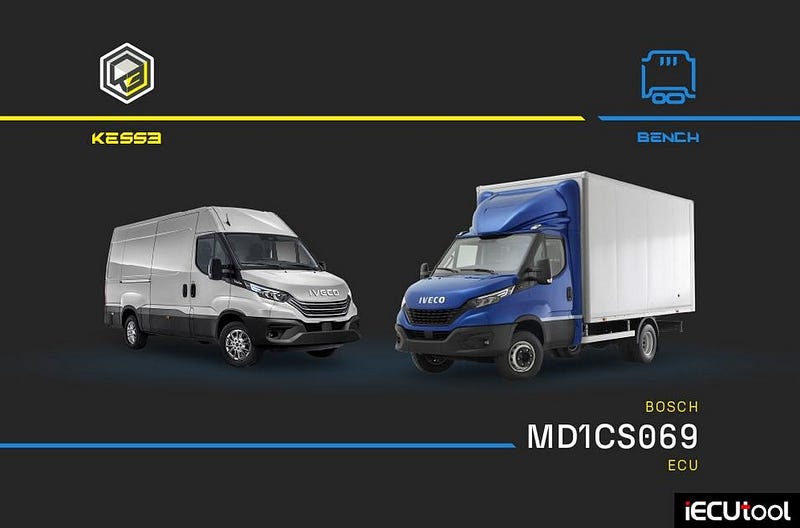 KESS3 Update 2019- Iveco Daily MD1CS069 ECU on Bench
