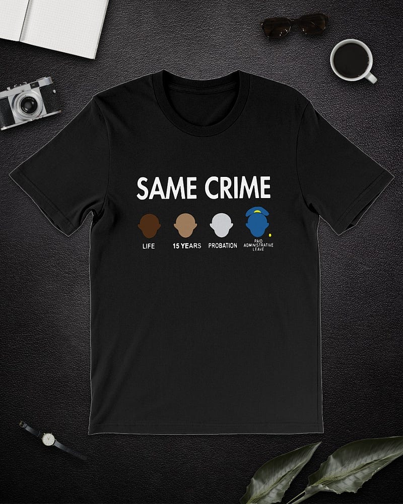 kaepernick same crime shirt