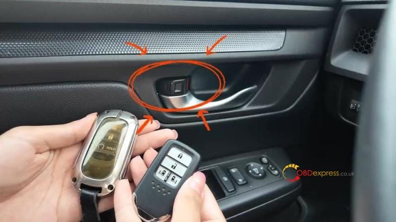 How to Program 2024 Honda CRV Smart Key via Lonsdor K518 Pro