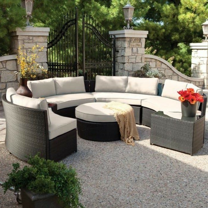 moderne-gartengestaltung-vorgarten-poly-rattan-lounge-möbel