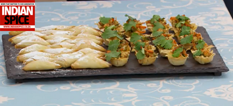 Spiced White Chocolate & Hazelnut Samoosa Diwali Recipe