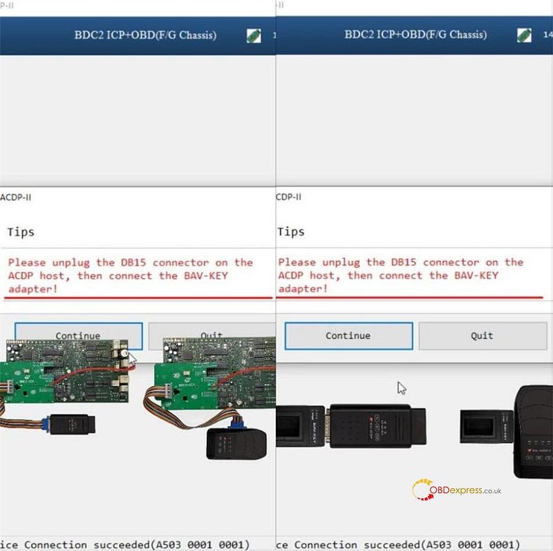 Yanhua ACDP and Module 38 Program BMW G Chassis BDC2 Key