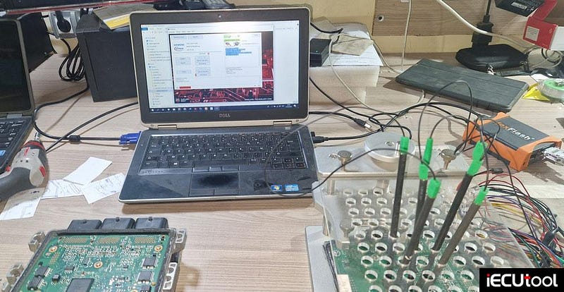 Foxflash Clone Peugeot SID807EVO ECU in Boot Mode
