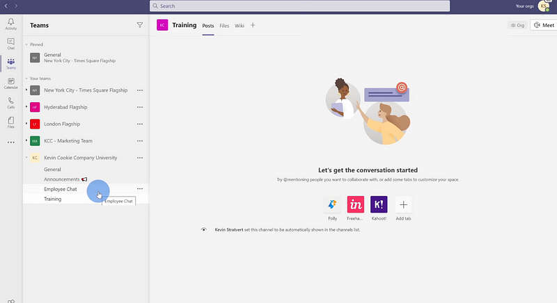 Microsoft Teams is the best extension for team communications