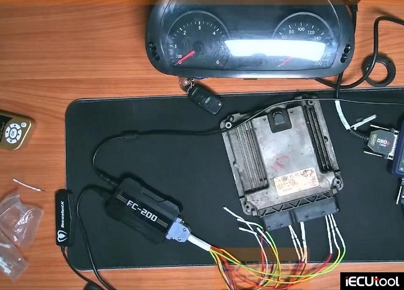 How to Read VW EDC17C54 ECU CS and PIN with CG FC200