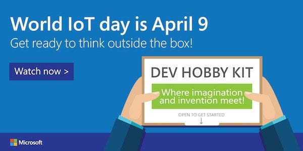 We're kicking off the countdown to #IoTDay w/ beer & #IoT! Check out the 9-post series now:
