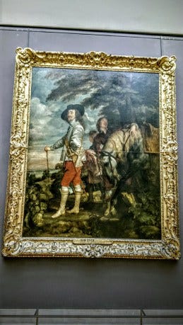 Charles I at the Hunt