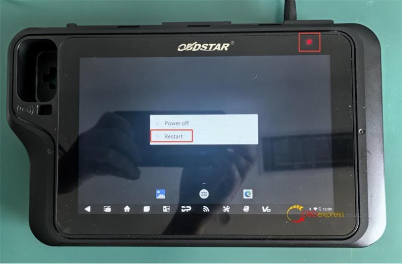 OBDSTAR X300 Classic G3 ファームウェア再フラッシュガイド