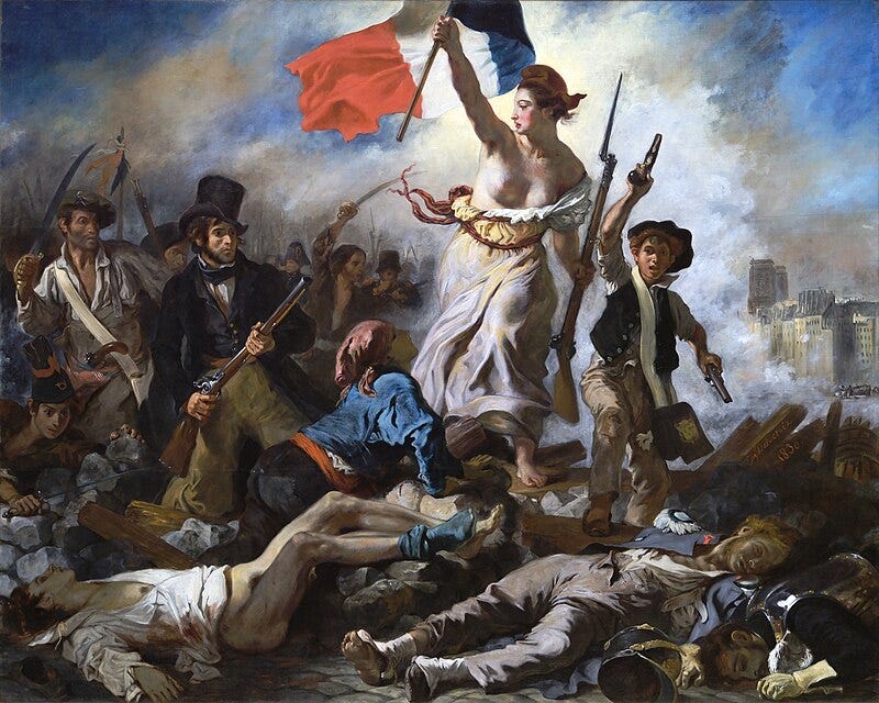 Liberty Leading the People, a painting by Eugène Delacroix