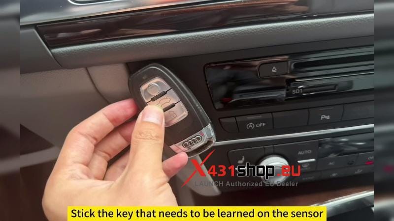 Launch X431 IMMO Plusを使用してAudi A4のキーをプログラムする方法