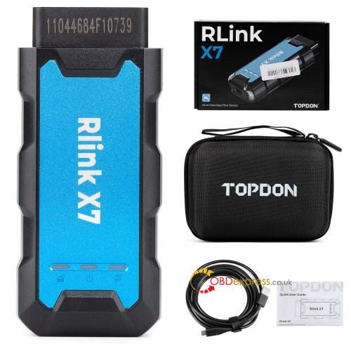 TOPDON RLink X7 FAQs