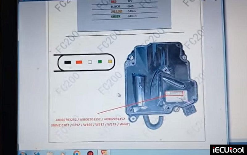 CG FC200 Benz FBS4 ISM Virgin & Data Transfer Guide