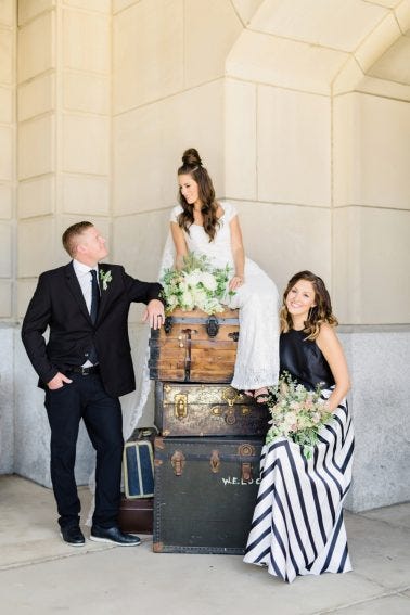 City Chic Marble Inspired Wedding Ideas via TheELD.com