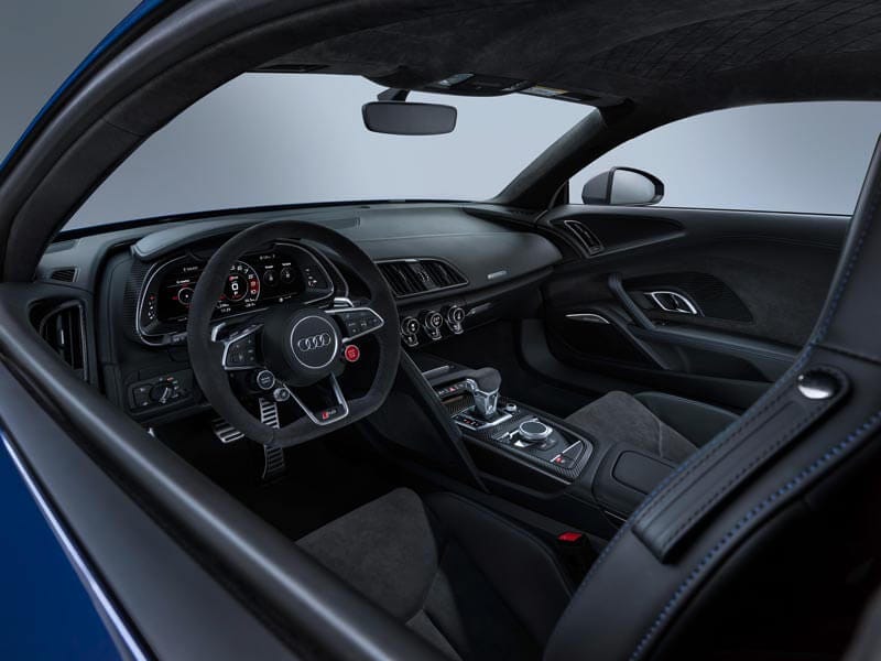 Updated Audi R8 Interior