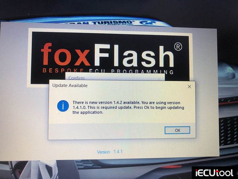 Foxflash Manager Failed to Update to 1.4.2 Solution