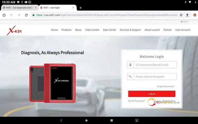 Launch X431 tablet products common failures and solutions after sales
