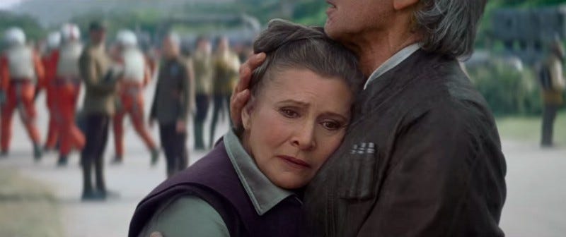 Leia Organa e Han Solo